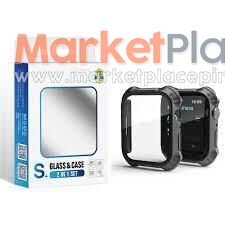 38-45mm 2-in-1 set glass & case for smart watch - 1.Limassol, Limassol