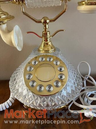 French style crystal touch tone telephone - Pegeia, Paphos